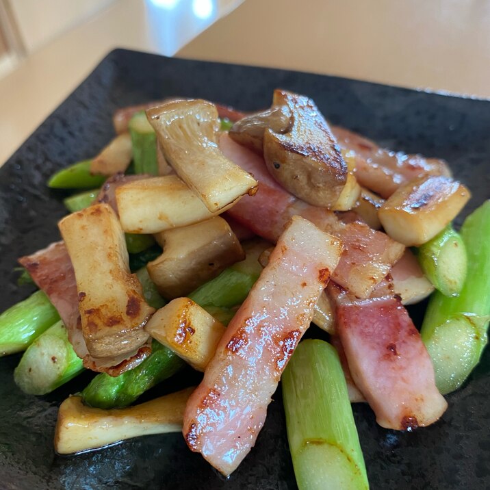 アレンジ！エリンギバター醤油炒め